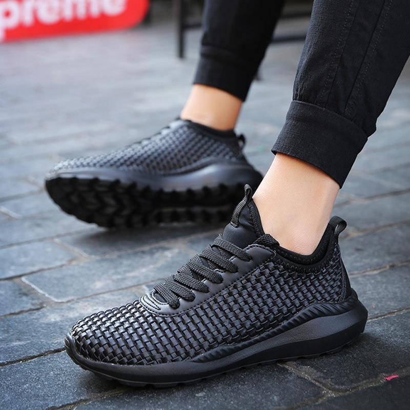 Men Fashion Hot Sale Hand Made Breathable Sneakers