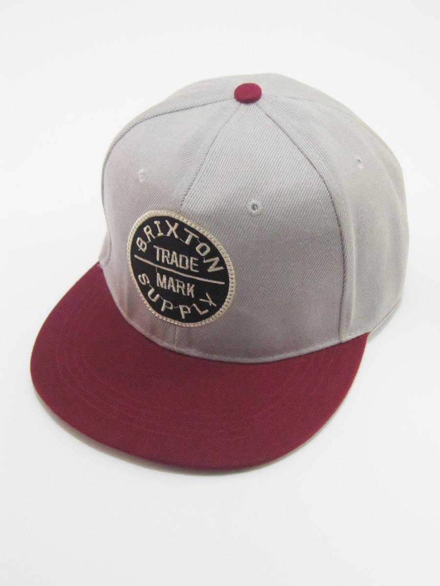 Men Embroidered Patched Snap Cap