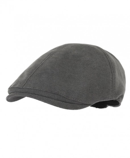 Simple newsboy Hat Flat Cap SL3026 - Gray