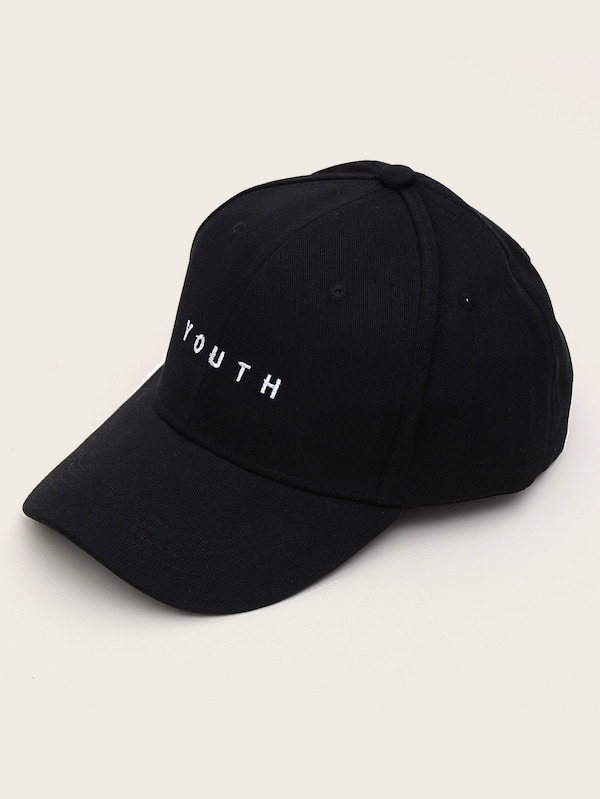 Men Embroidered Letter Baseball Cap