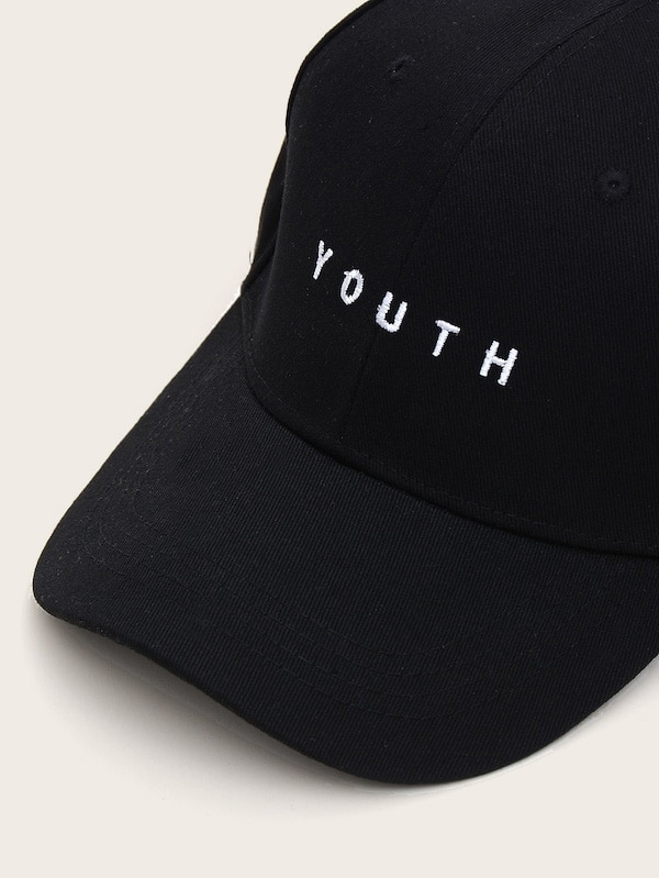 Men Embroidered Letter Baseball Cap