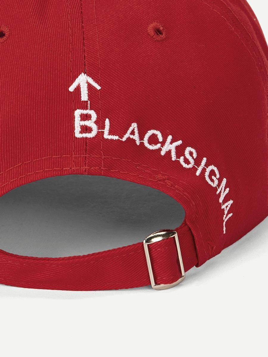 Men Letter Embroidery Baseball Cap