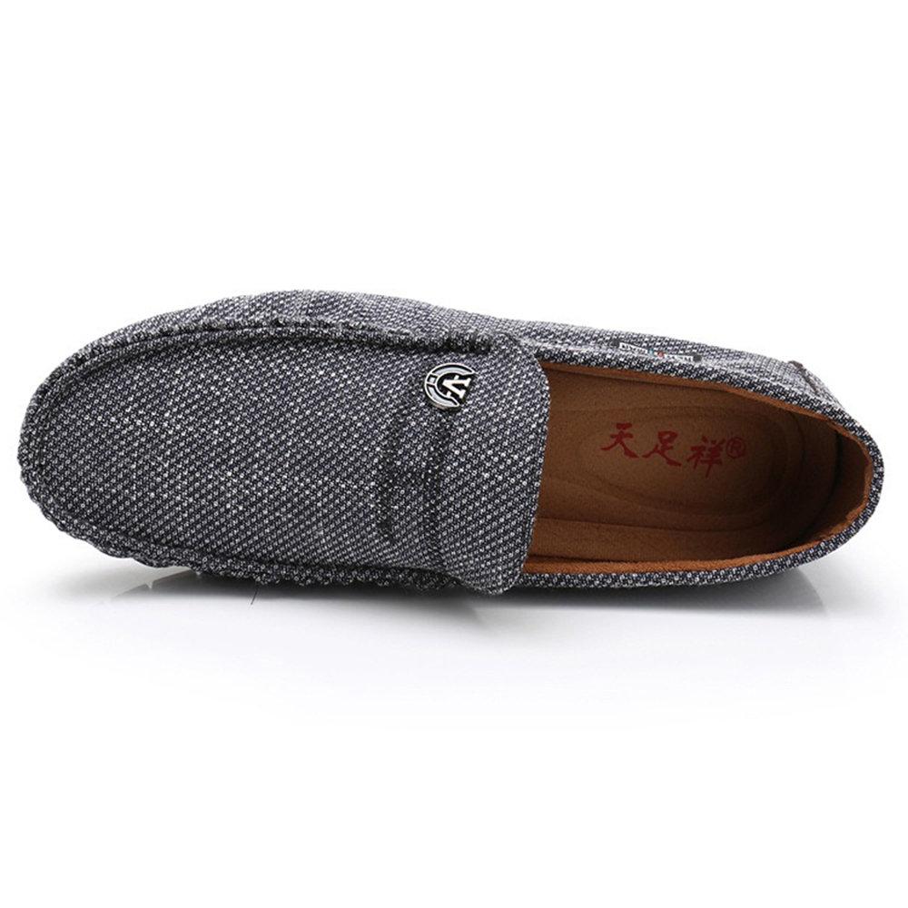 Men Old Peking Style Fabric Slip On Soft Casual Driving Shoes