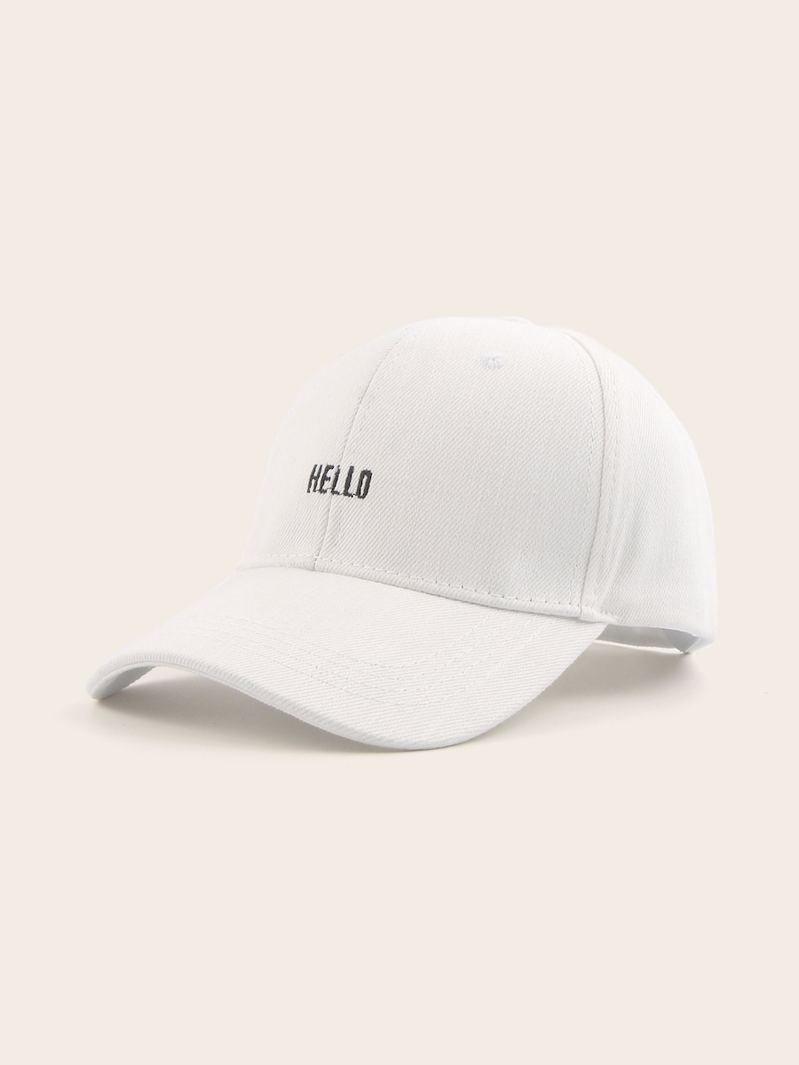 Men Letter Embroidery Baseball Cap