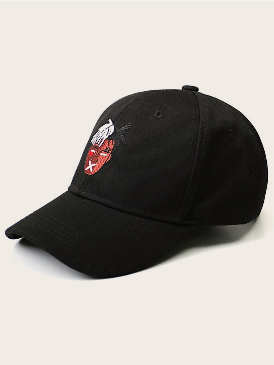 Men Figure Embroidery Baseball Cap