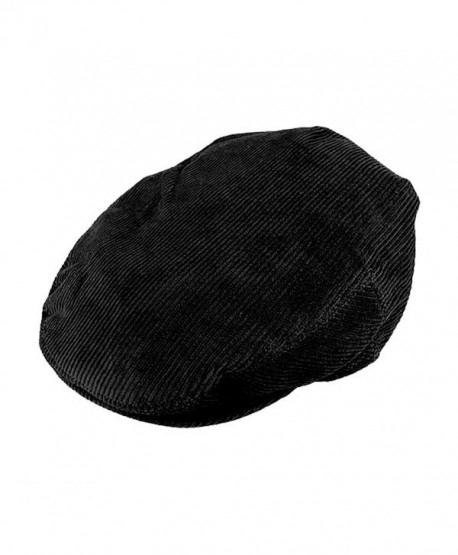 Corduroy Ivy Cap - Black